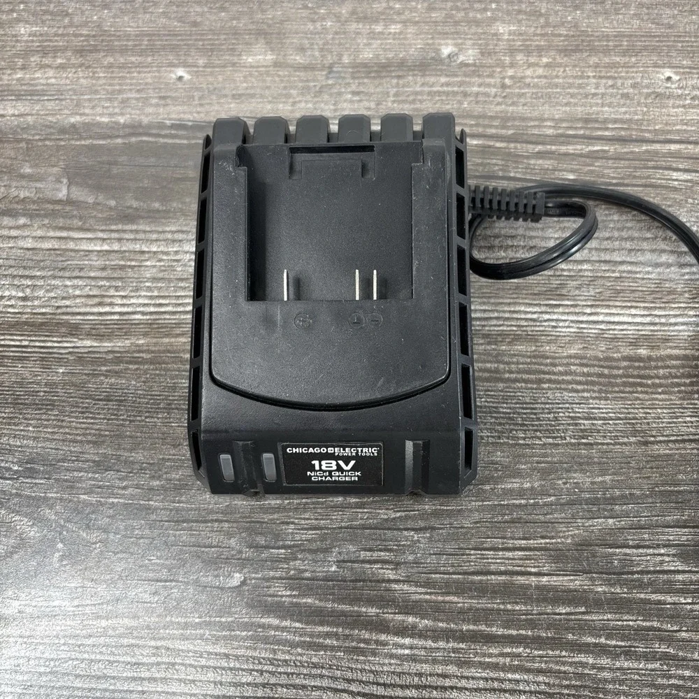Chicago Electric 68859 18V NiCd Battery Quick Charger OEM Genuine